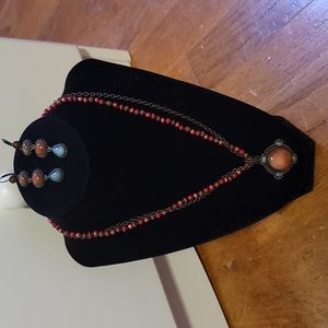 Avon Necklace and Earrings